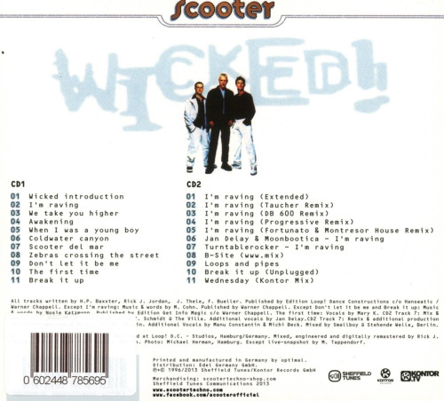 2CD / Scooter / Wicked! / Expanded Edition / Digipack / 2CD