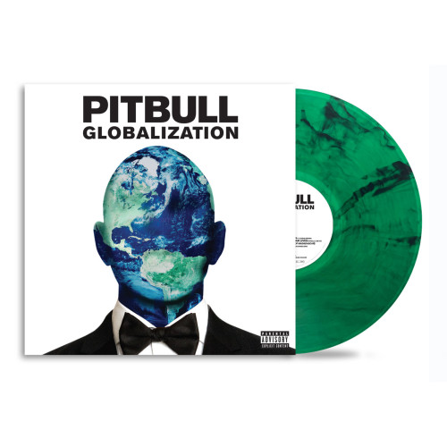 LP / Pitbull / Globalization / Green White Marbled / Vinyl