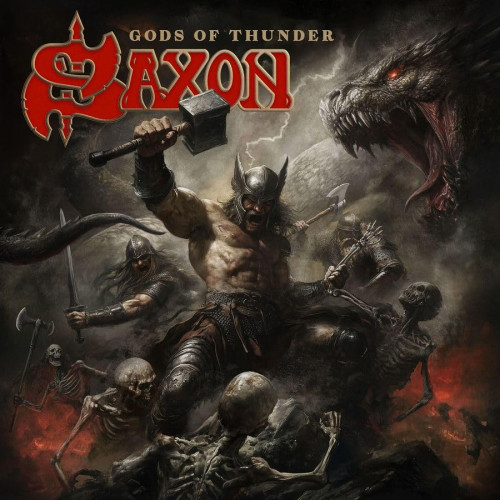 LP / Saxon / Gods Of Thunder / Indie / Transparent Ghost / Vinyl