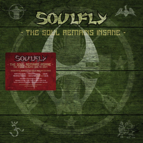 8LP / Soulfly / Soul Remains Insane / Studio Albums 98-04 / Vinyl / 8LP
