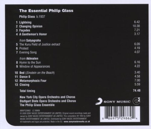 CD / Glass Philip / Essential