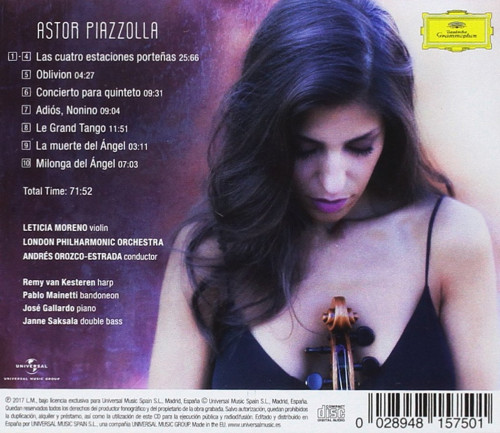 CD / Moreno Leticia / Piazzolla