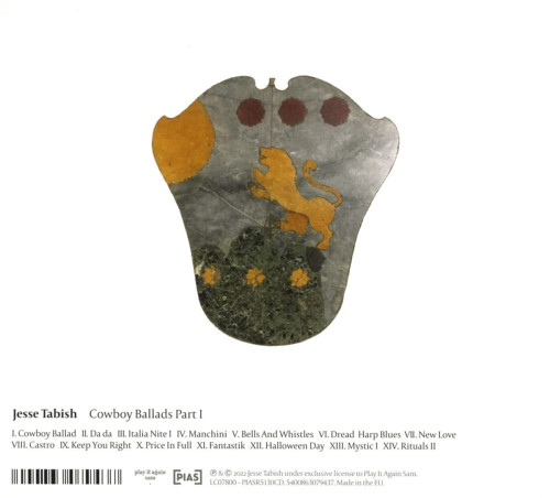 CD / Tabish Jesse / Cowboy Ballads Part I