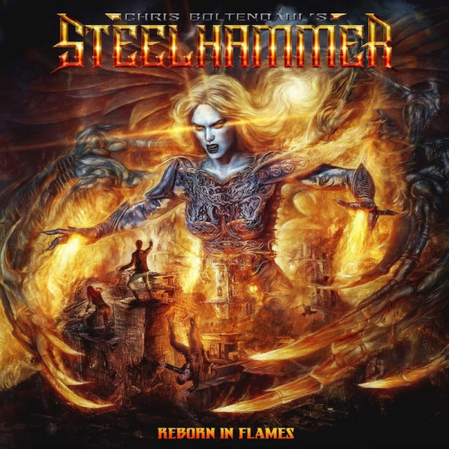 CD / Chris Bohltendahl's Steelhammer / Reborn In Flames / Box / Digipak