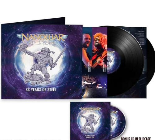 2LP/CD / Nanowar Of Steel / XX Years Of Steel / Vinyl / 2LP+CD