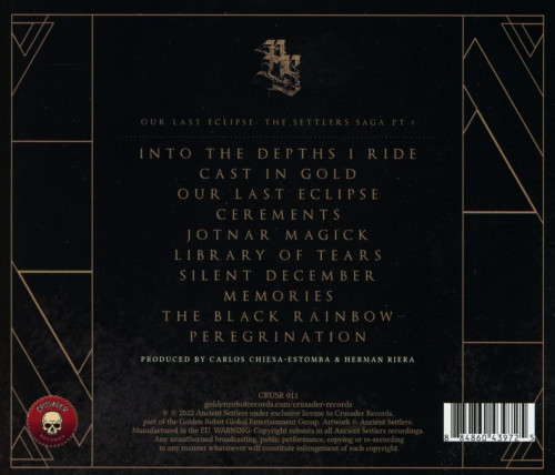 CD / Ancient Settlers / Our Last Eclipse