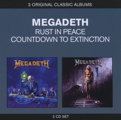 2CD / Megadeth / Rust In Peace / Countdown To Extinction / 2CD