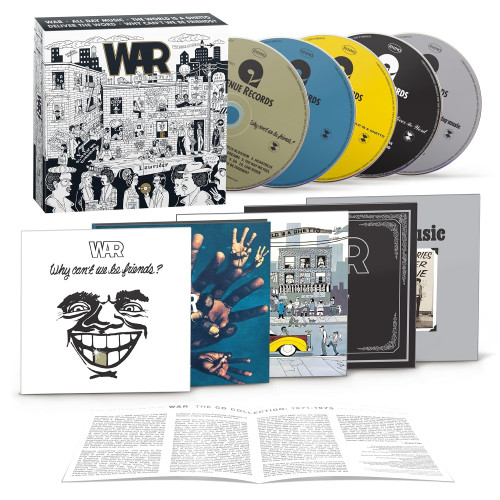 5CD / War / CD Collection / 1971-1975 / Box / 5CD
