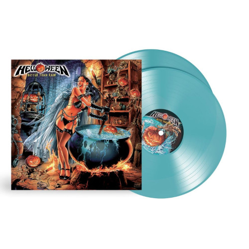 2LP / Helloween / Better Than Raw / Reedice / Turquoise / Vinyl / 2LP
