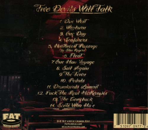 CD / Real McKenzies / Two Devils Will Talk / Digipack