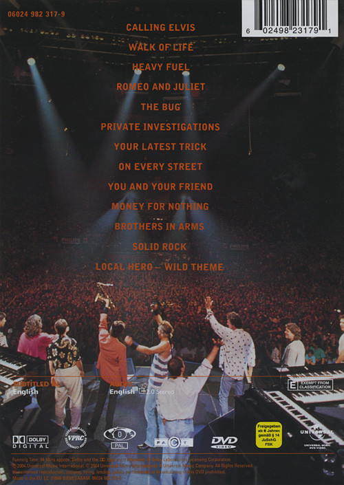 DVD / Dire Straits / On The Night