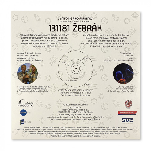 LP / Sv�cen� Jaroslav,Uhl�� V�clav / Symfonie pro planetku / Vinyl