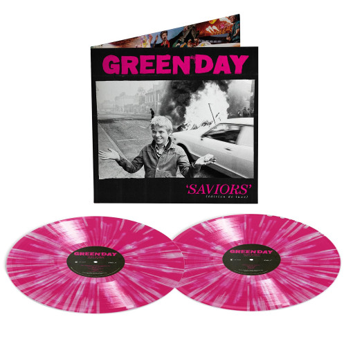 2LP / Green Day / Saviors / Limited / Pink White / Vinyl / 2LP