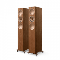 HIFIHIFI / Repro sloupov�:Kef R5 Meta / Satin Walnut / 2ks