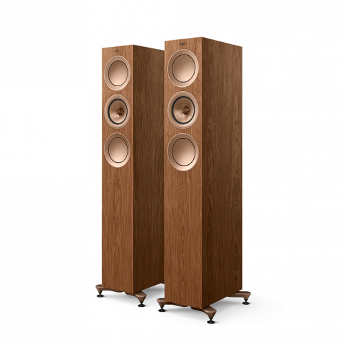 HIFI / HIFI / Repro sloupov�:Kef R5 Meta / Satin Walnut / 2ks