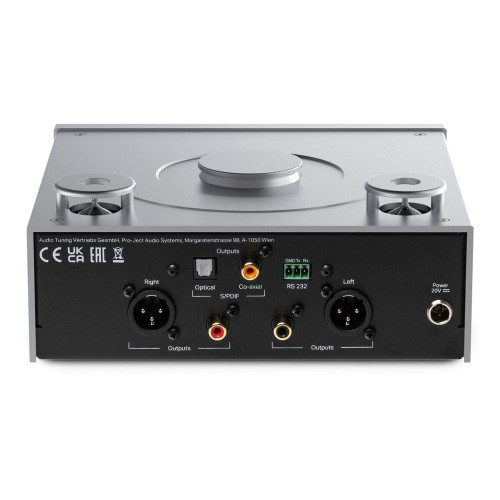 HIFI / HIFI / CD p�ehr�va� Lampov� Pro-Ject CD Box RS Tube / Silver