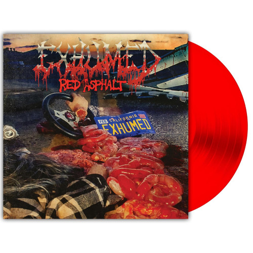 LP / Exhumed / Red Asphalt / Blood Red / Vinyl