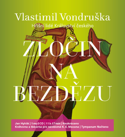 CD / Vondru�ka Vlastimil / Zlo�in na Bezd�zu / MP3 / Hyhl�k J.