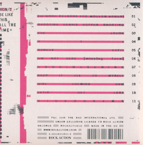 CD / Twilight Sad / It Won't Be Like This All The Time / Digisleeve
