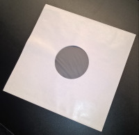 LPGRAMO / Obal na LP vnit�n� / b�l� pap�r matn�+mikroten / 10ks