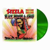 LPSizzla / Black Woman & Child / Green / Vinyl