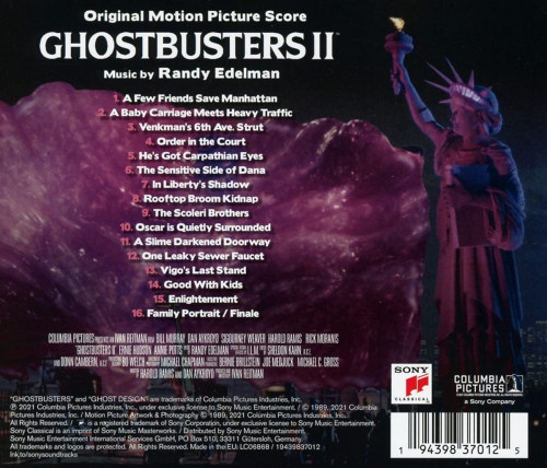 CD / OST / Ghostbusters II