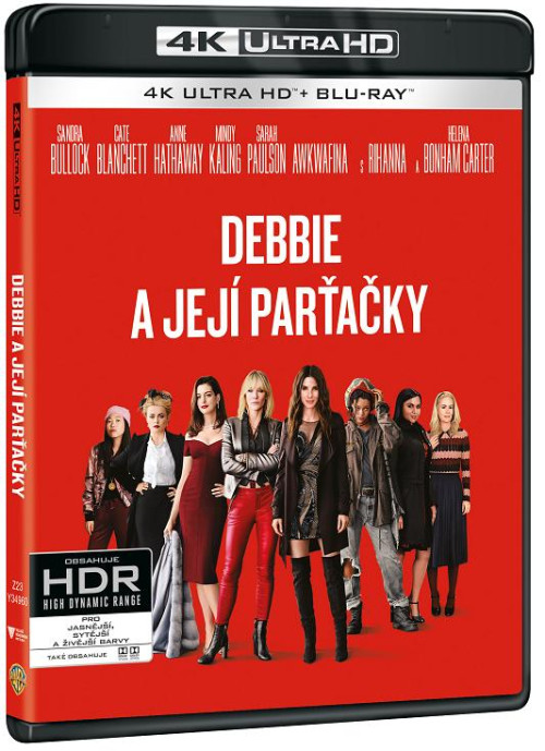 UHD4kBD / FILM /  Debbie a jej� par�a�ky / Oceans's Eight / UHD 4K+BRD