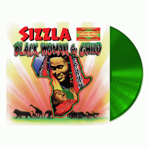 LP / Sizzla / Black Woman & Child / Green / Vinyl