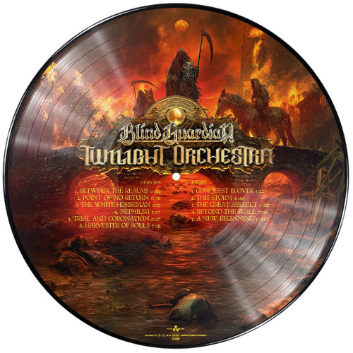 2LP / Blind Guardian Twilight Orchestra / Legacy Of Dark. / Pict / Vinyl