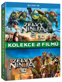 3D Blu-RayBlu-ray film /  �elvy Ninja 1+2 / Kolekce / 3D+2D 2Blu-Ray