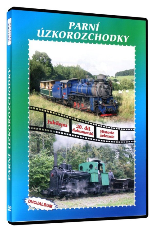 2DVD / Dokument / Historie �eleznic:Parn� �zkorozchodky / 2DVD