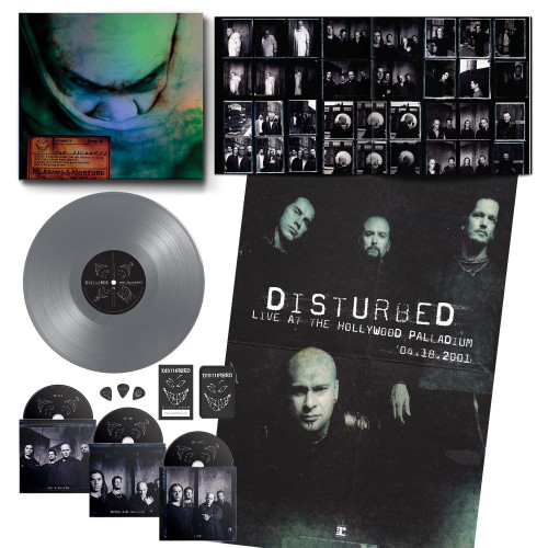 LP/CD / Disturbed / Sickness / Limited / Silver / Vinyl / LP+3CD