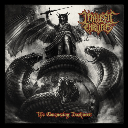 LP / Malefic Throne / Conquering Darkness / Marbled / Vinyl