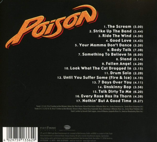 CD / Poison / Seven Days Live / Digipack