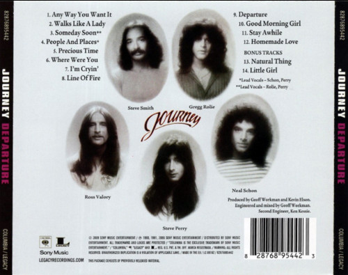CD / Journey / Departure