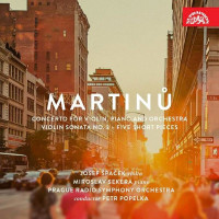 CDMartin� Bohuslav / Koncert pro housle a klav�r,Housl.son�ta 3
