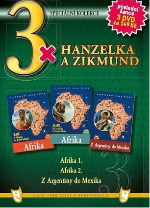 3DVD / Dokument / Cestopisn� dokumenty:Hanzelka / Zikmund / Po�etky