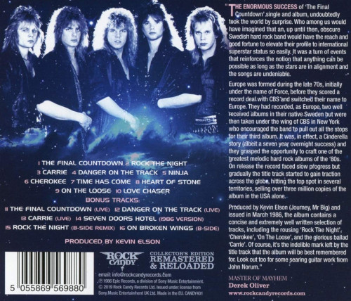 CD / Europe / Final Countdown / Deluxe Edition