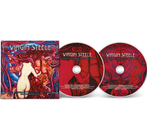 2CD / Virgin Steele / Marriage Of Heaven And Hell I+II / Reedice / 2CD