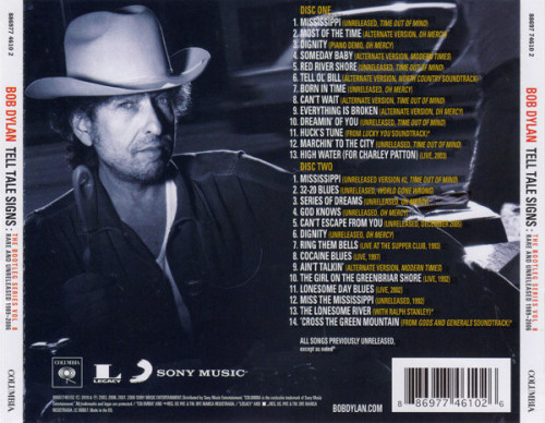 2CD / Dylan Bob / Bootleg Series 8 / Tell Tale Signs / Rare & Unreleased