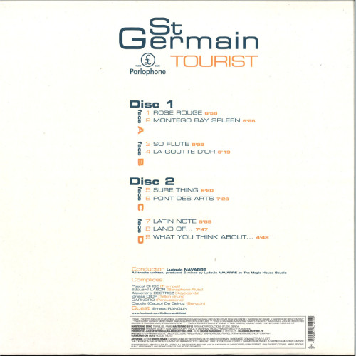 2LP / St.Germain / Tourist / Vinyl / 2LP