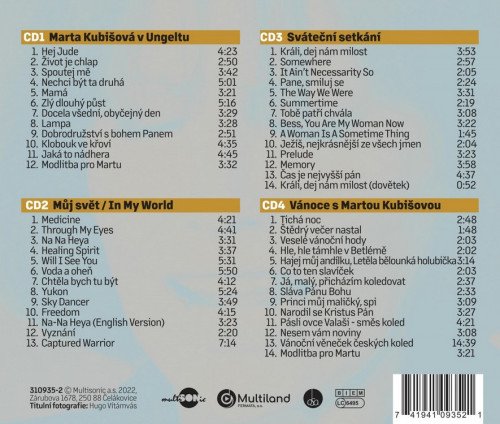 4CD / Kubi�ov� Marta / MARTA / 4CD