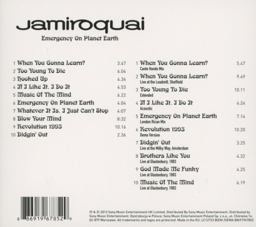 2CD / Jamiroquai / Emergency On Planet Earth / Expanded / 2CD