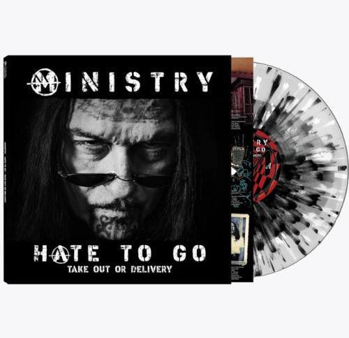 LP / Ministry / Hate To Go-Take Out Or Delivery / Blk,Sil.Splat / Vinyl
