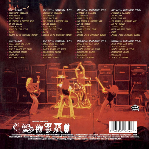 8CD / Status Quo / Live! / Limited Edition / Box Set / 8CD