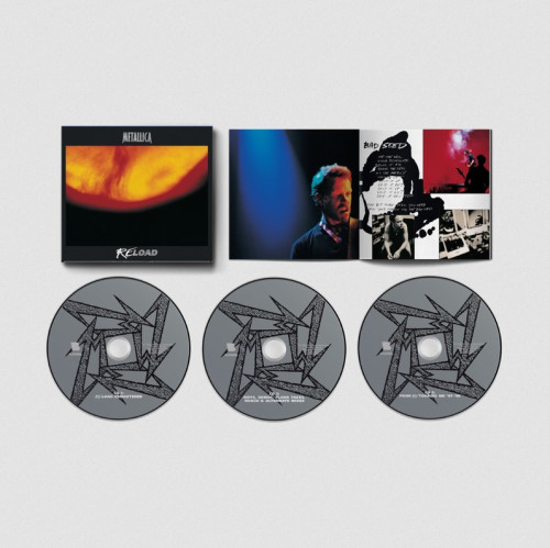 3CD / Metallica / Reload / Remastered / Deluxe / Digipack / 3CD