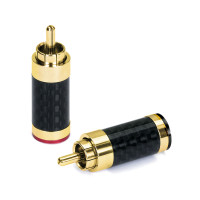 HIFIHIFI / Konektor Dynavox Cinch Carbon / 4ks
