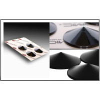 HIFIHIFI / Hroty antirezonan�n� / Lomic S40P1 / Black / 4ks