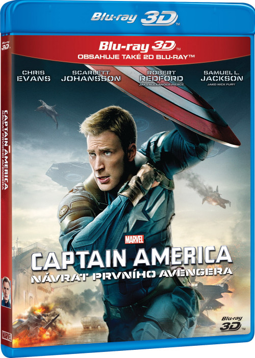 3D Blu-Ray / FILM /  Captain America:N�vrat prvn�ho Avengera / 3D+2D