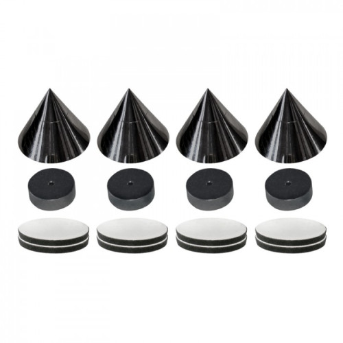 HIFI / HIFI / Hroty antirezonan�n� / Dynavox A1 / Black / 4ks